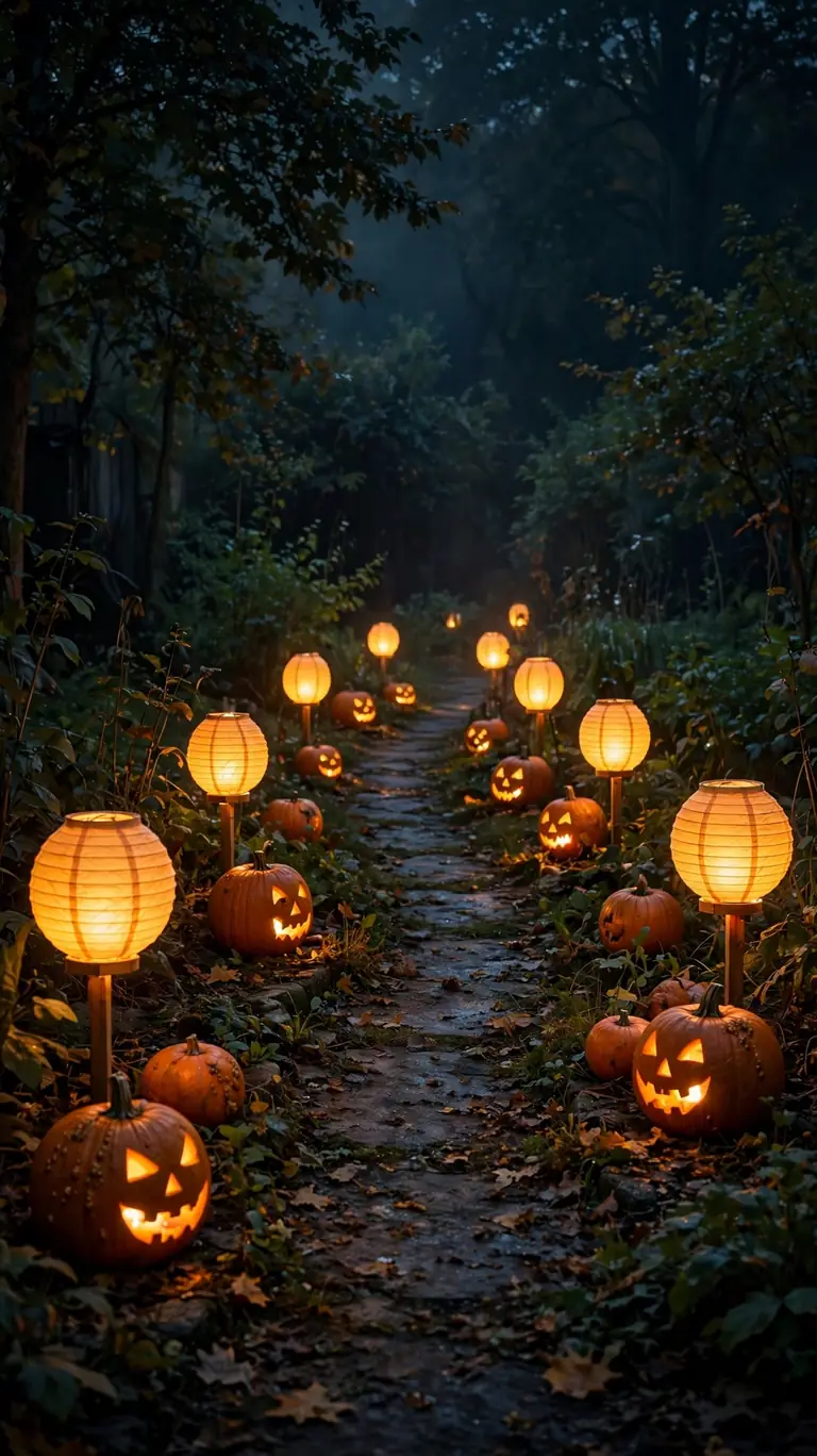 Line the Pathway with Glowing Lanterns
