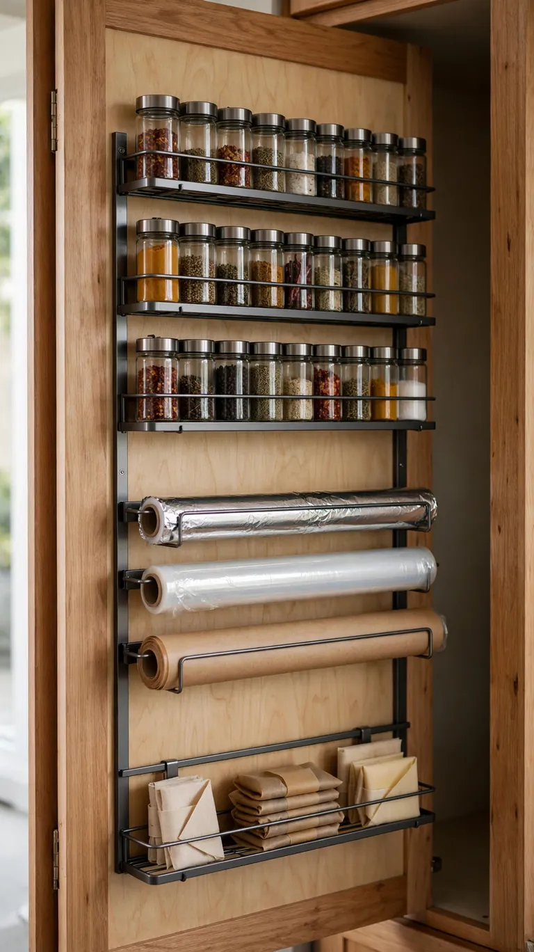 Add Racks to Cabinet Doors