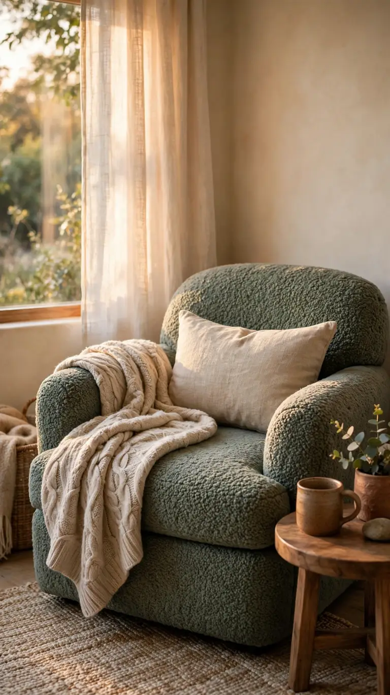 Add a Deep, Curl-Up Reading Chair