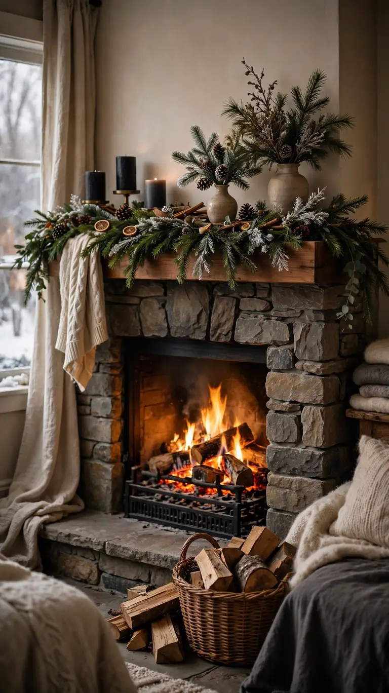Style the Fireplace as the Focal Point