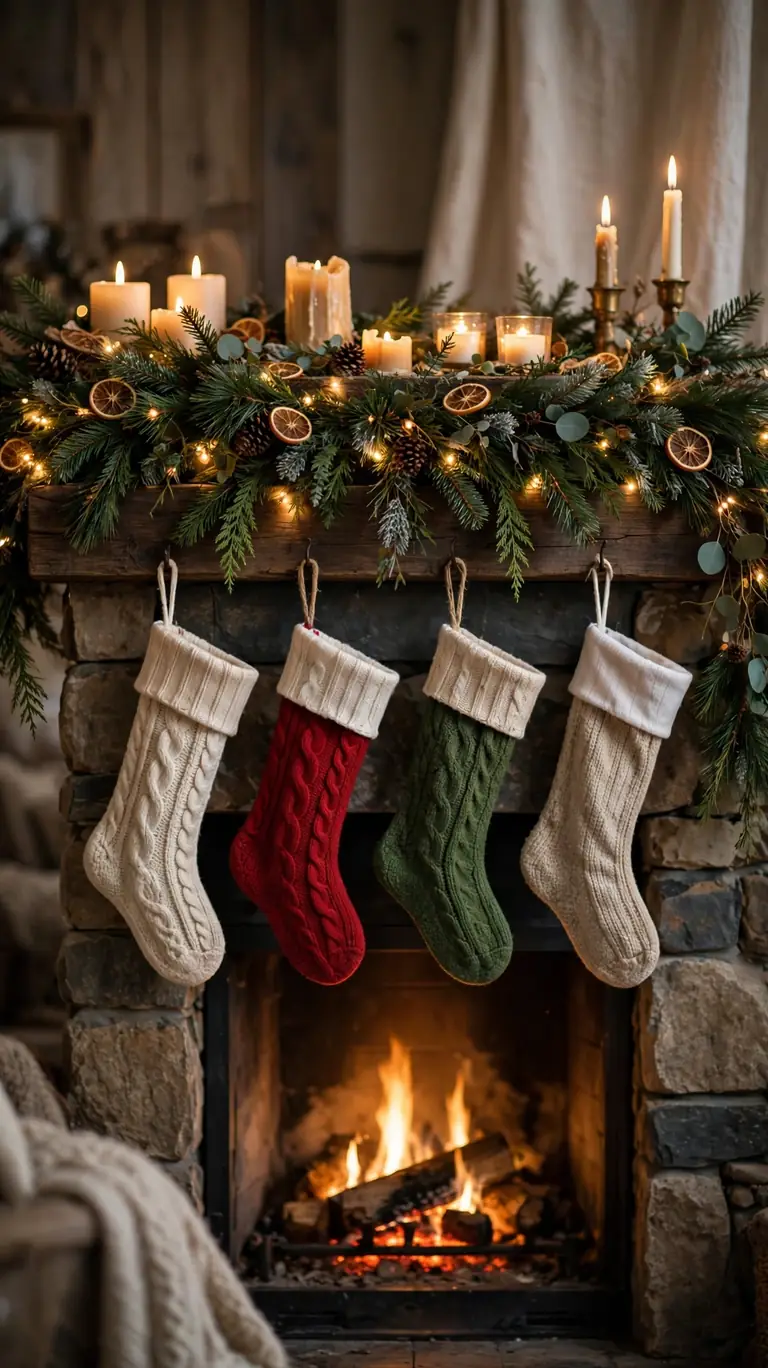 Drape the Mantel with Garland