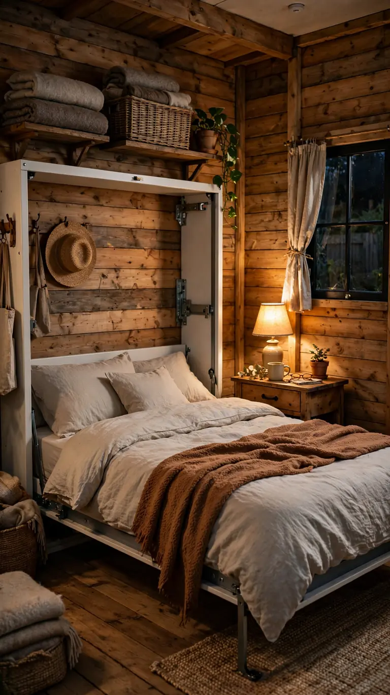 Try a Fold-Down Murphy Bed for Maximum Flexibility
