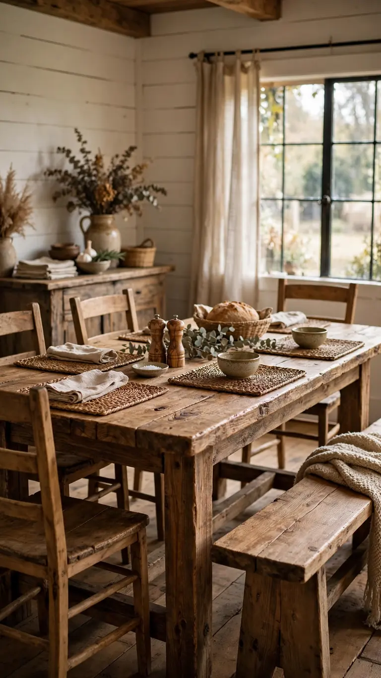 Farmhouse Wood Table