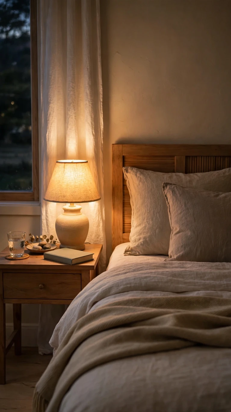 20 Cozy Guest Bedroom Ideas for Holiday Visitors 6 Put a Good Reading Lamp by the Bed