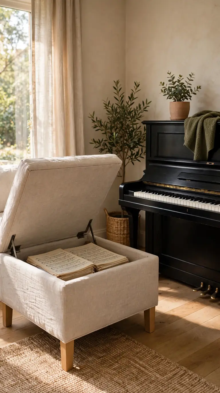 Swap In an Upholstered Bench with Storage