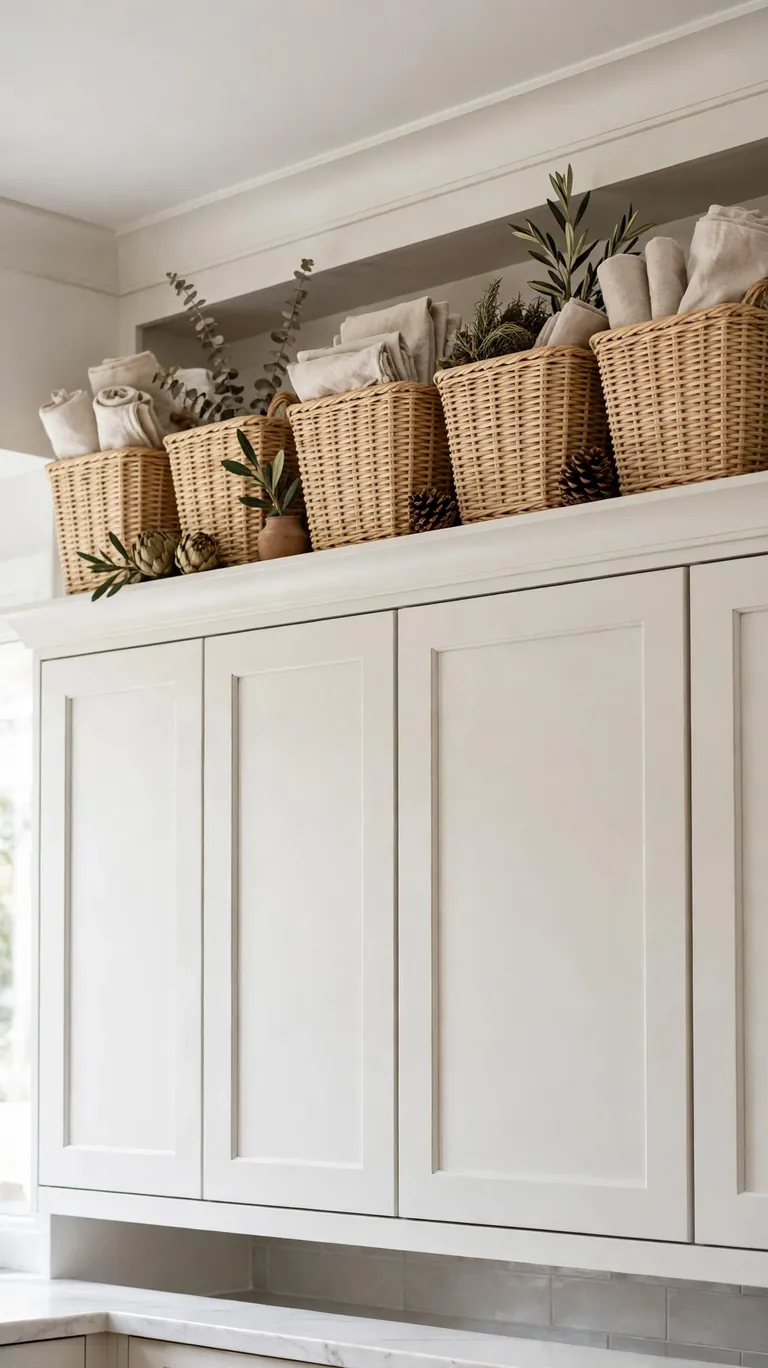 Use the Tops of Cabinets