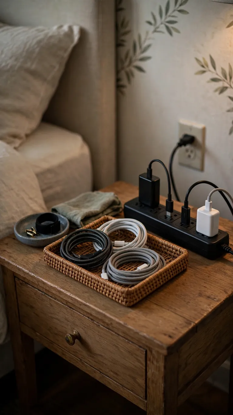 20 Cozy Guest Bedroom Ideas for Holiday Visitors 7 Offer a Phone Charging Station