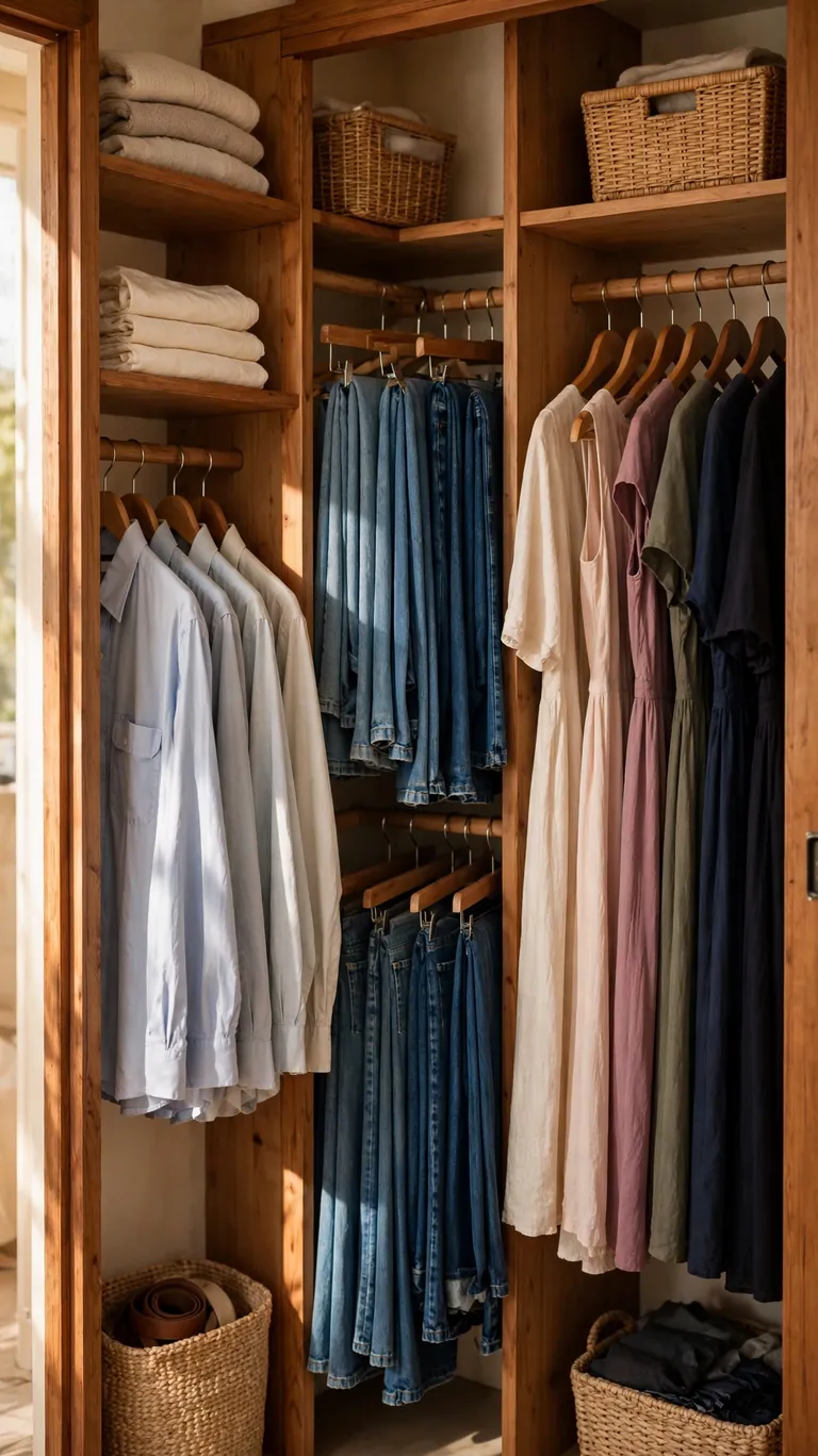 Zone the Closet by Category, Not by Person