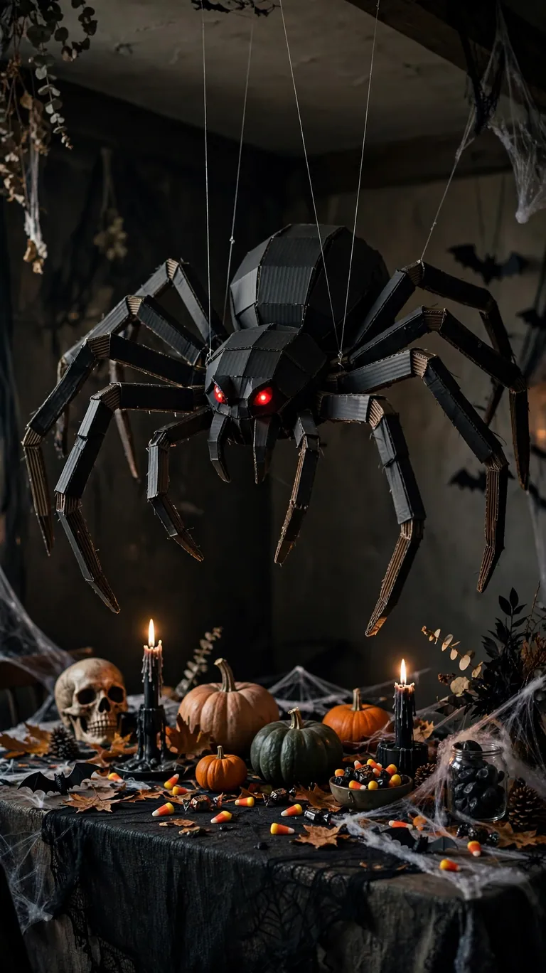 Giant Cardboard Spider