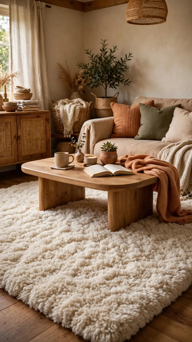 Lay Down a Plush Area Rug