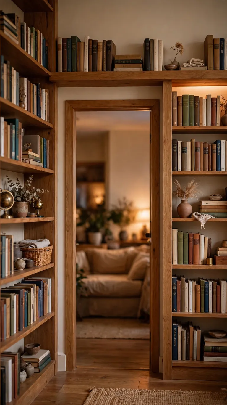 Build Shelving Around the Doorway