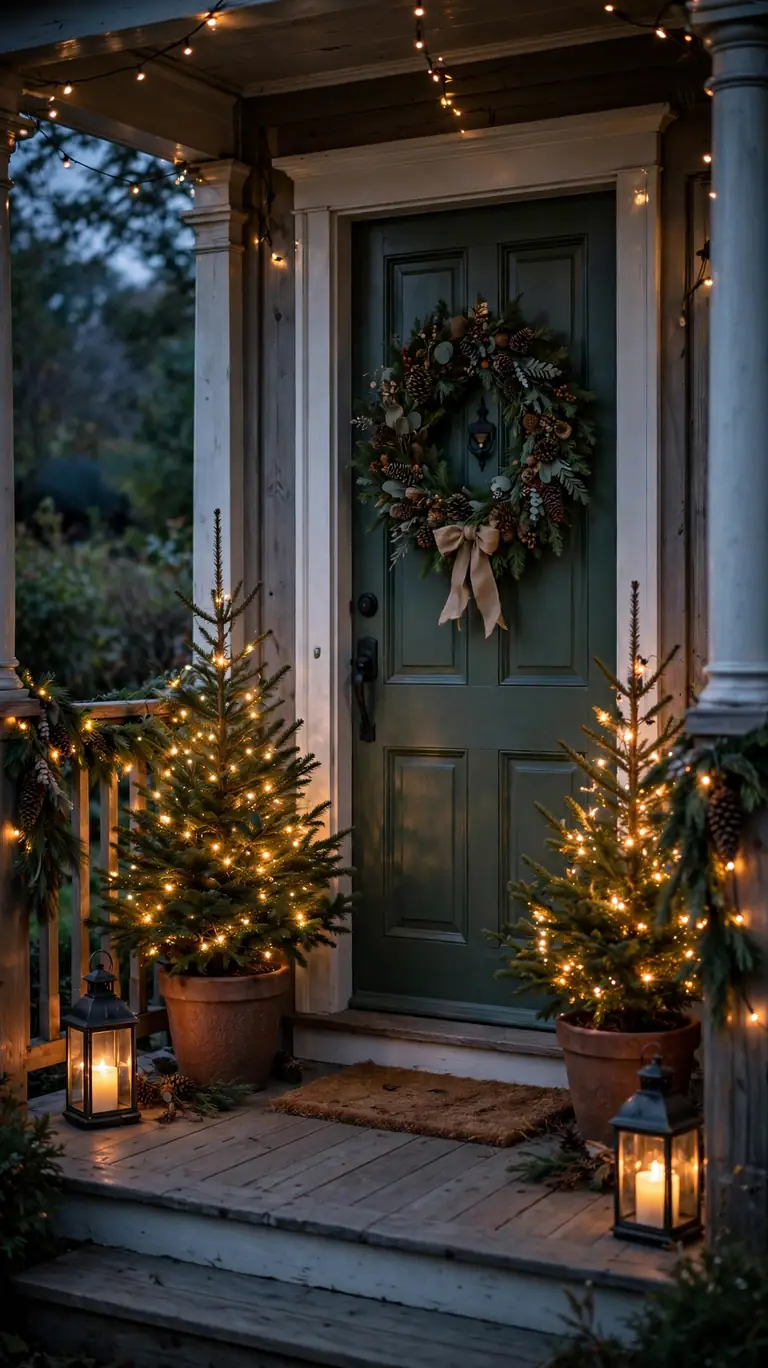 Style the Porch for Christmas