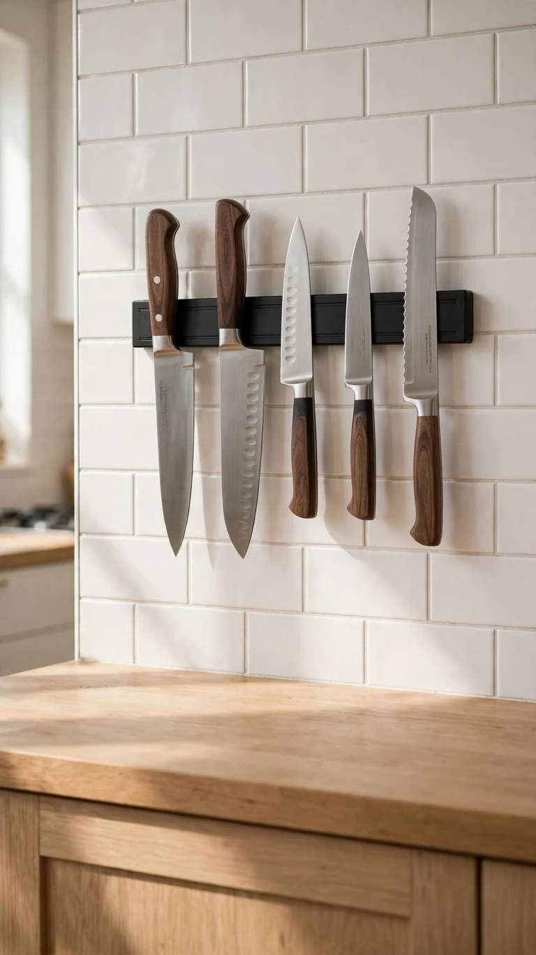 Mount a Magnetic Knife Strip