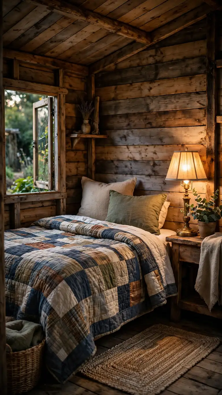 Line the Walls With Warm Wood Planks