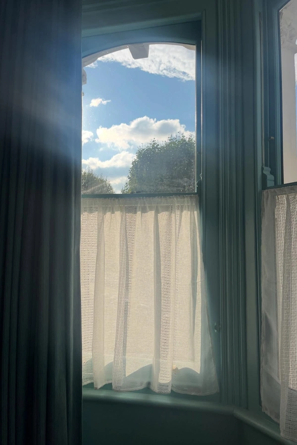 Sheer White Voile Curtains for Light and Privacy