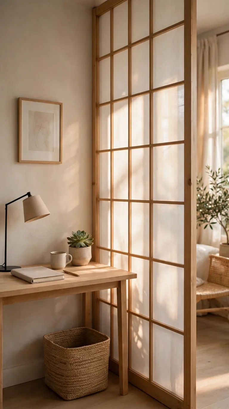 Shoji-Style Panel Screen