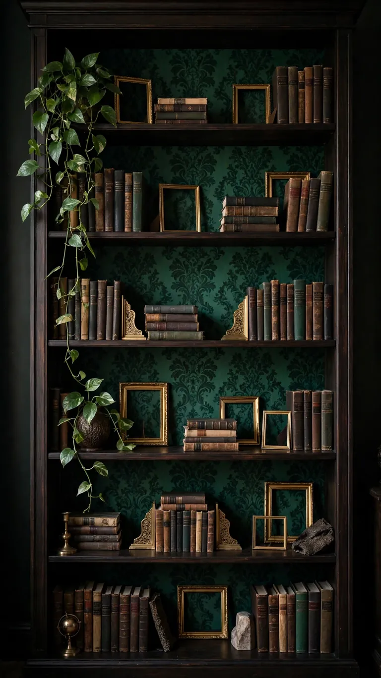 Deep Emerald for Drama With Brass Accents