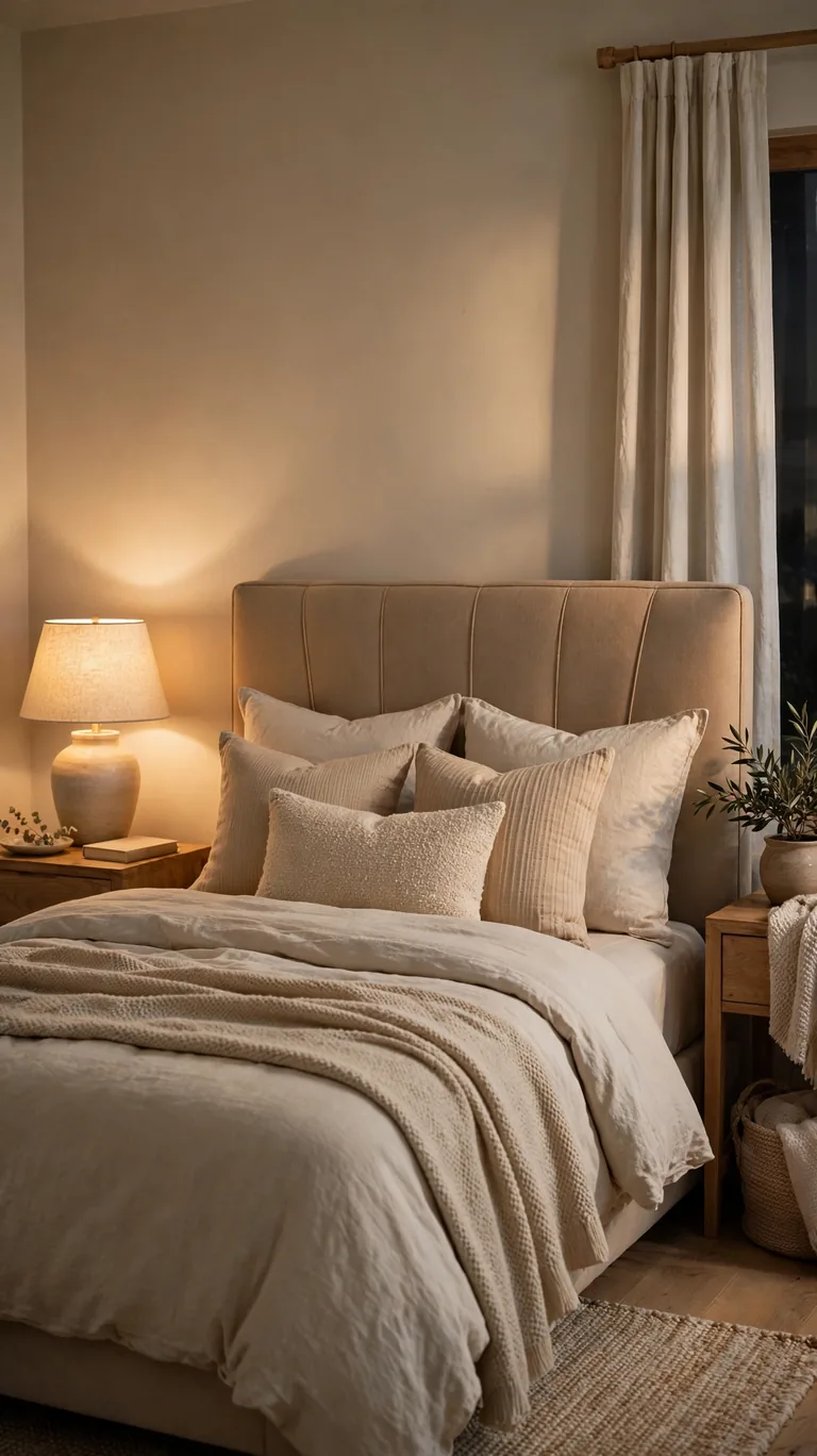 19 Relaxing Grown-Woman Bedroom Ideas for a Cozy Retreat 10 Walls in a Warm Neutral