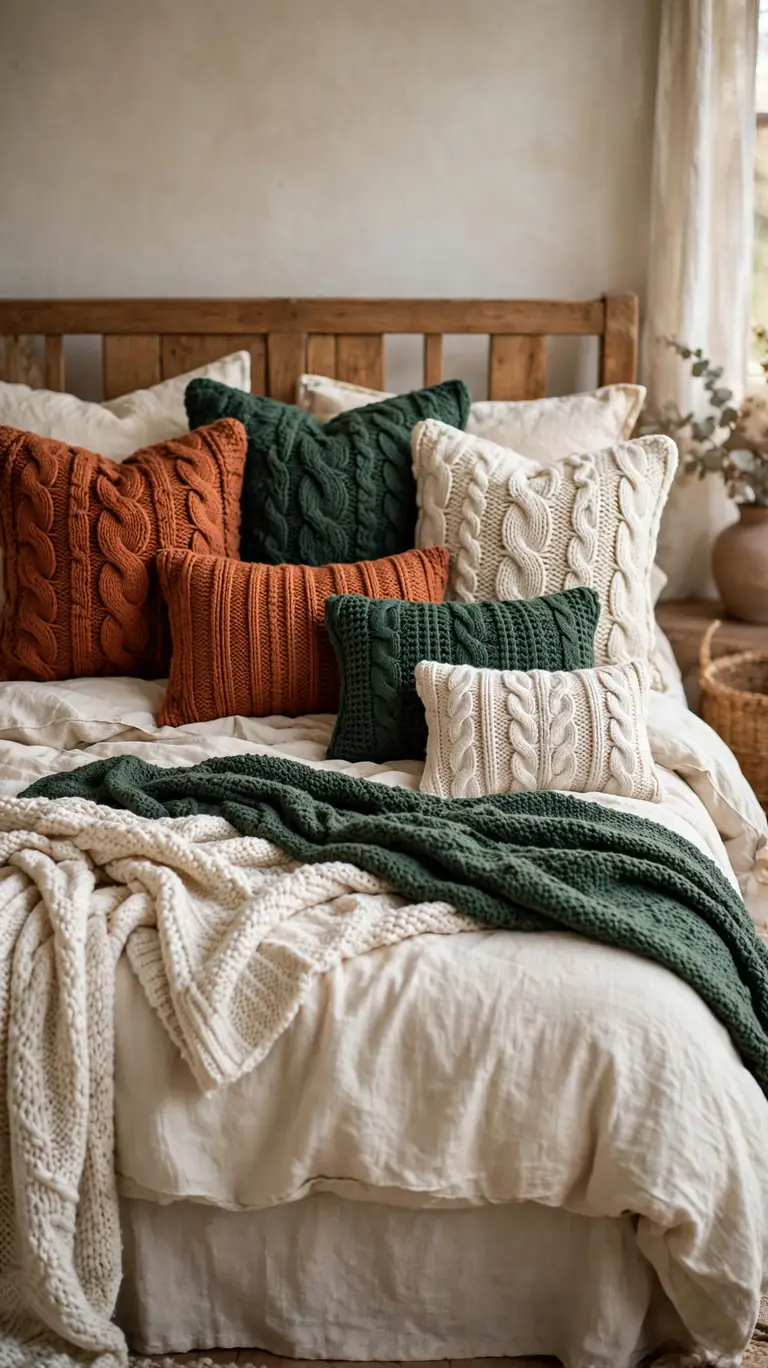 Swap in Seasonal Pillows