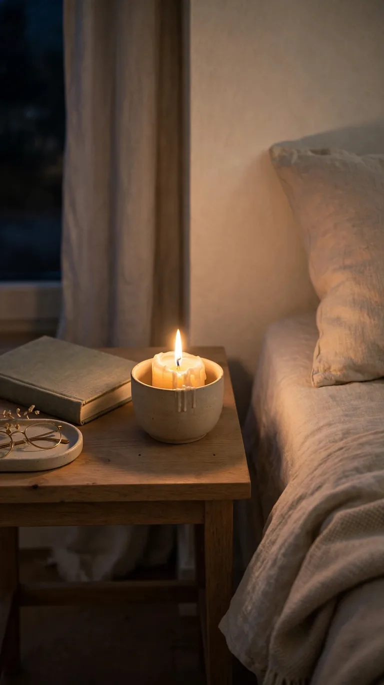 19 Relaxing Grown-Woman Bedroom Ideas for a Cozy Retreat 11 Candles for the Wind-Down Hour