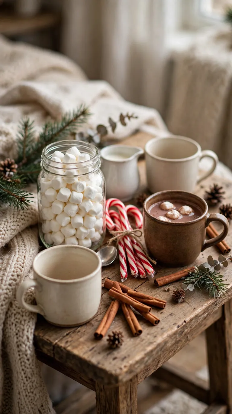 Set Up a Hot Cocoa Station