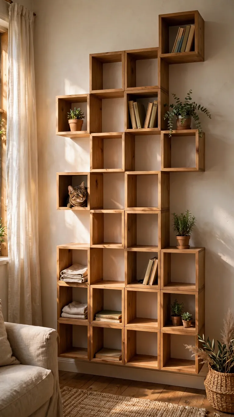 Cubby Box Wall Tower