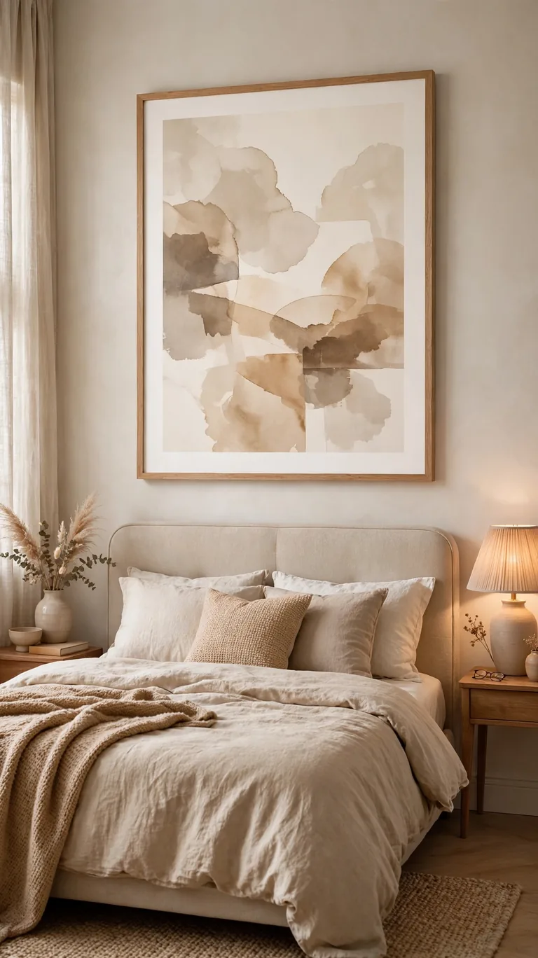19 Relaxing Grown-Woman Bedroom Ideas for a Cozy Retreat 12 One Piece of Art You Actually Love