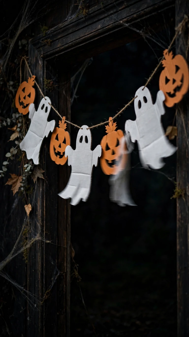 Floating Ghost Garland