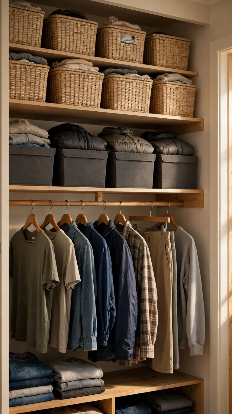 26 Smart Walk-In Closet Layout Ideas That Maximize Every Inch 13 A Seasonal Rotation Zone