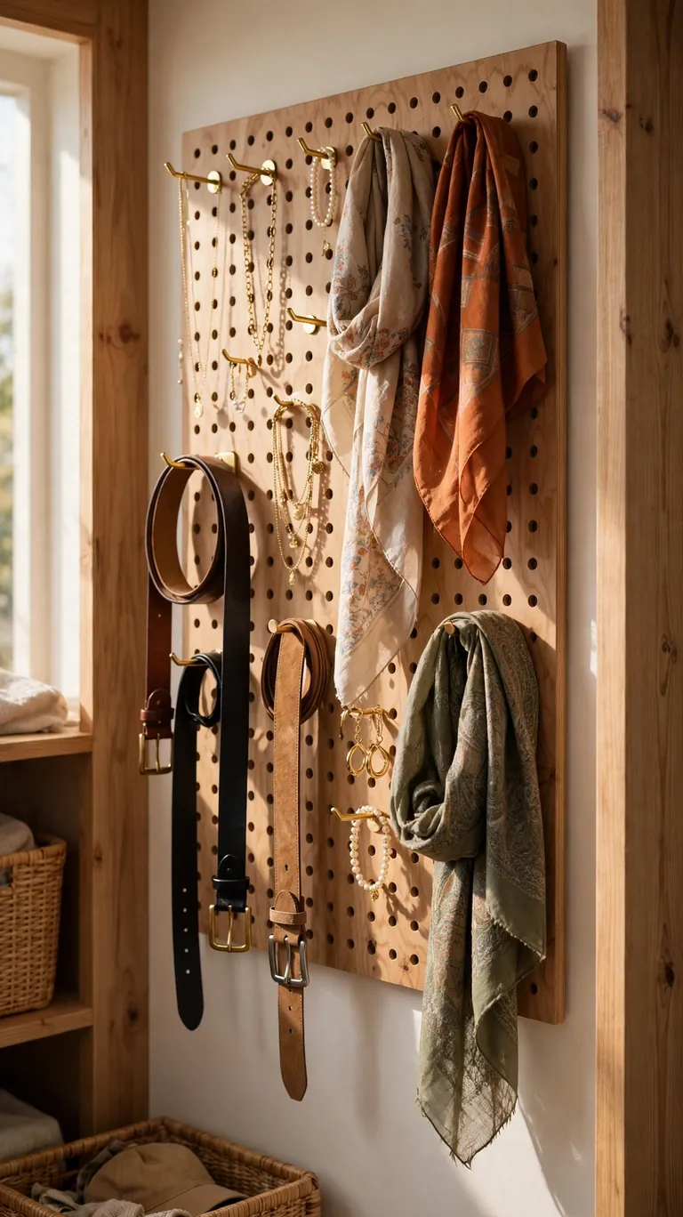 Create a Dedicated Accessories Wall