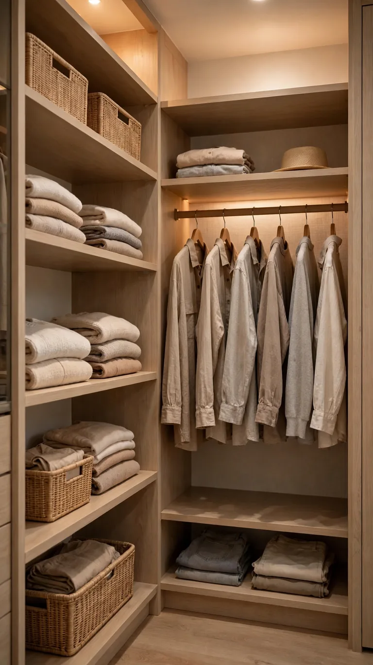 19 Relaxing Grown-Woman Bedroom Ideas for a Cozy Retreat 14 A Closet Edit Twice a Year