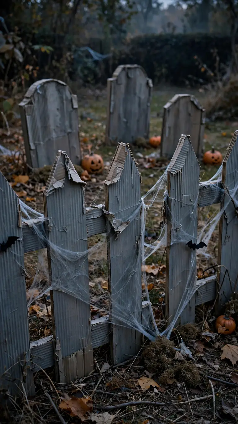 Creepy Graveyard Fence