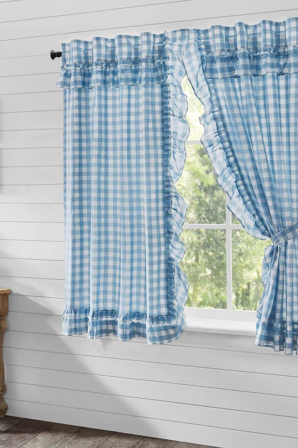 Ruffled Prairie Curtains for a Sweet Cottage Feel
