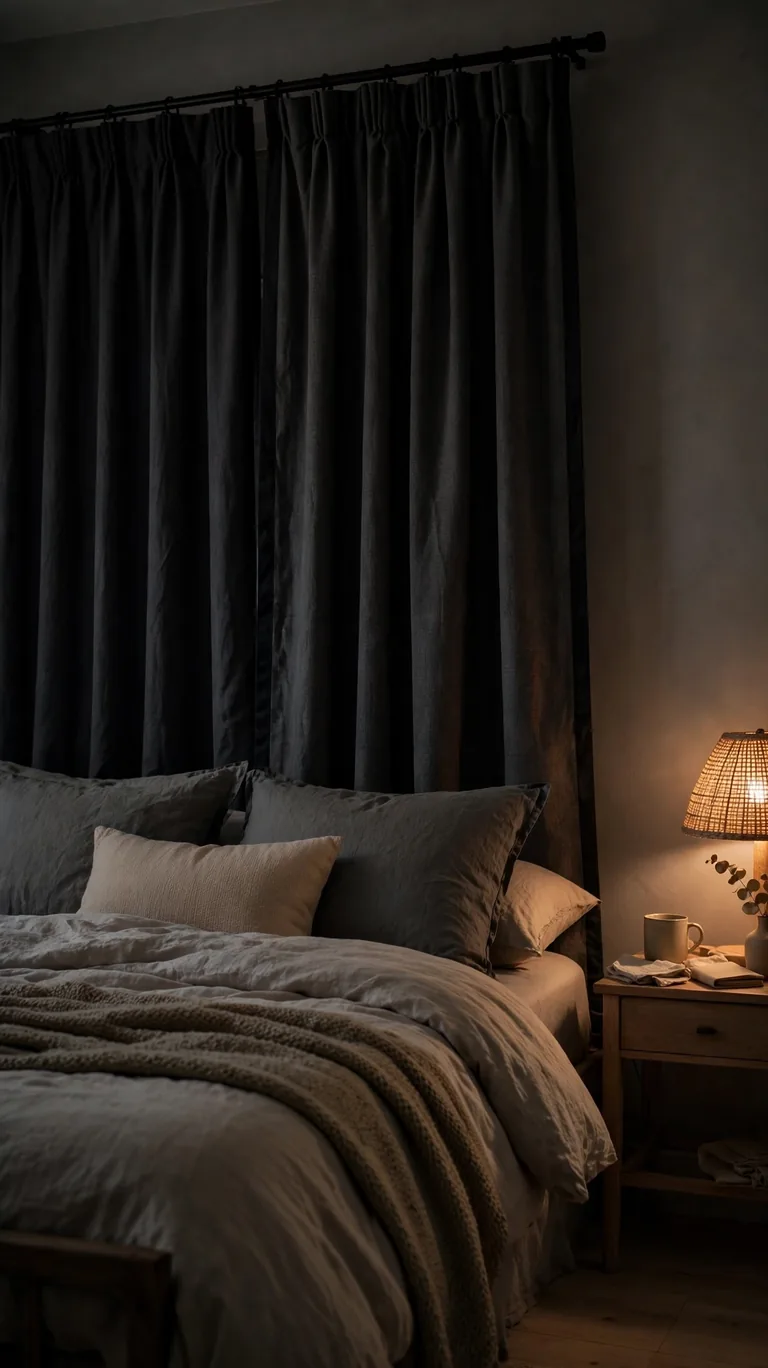 19 Relaxing Grown-Woman Bedroom Ideas for a Cozy Retreat 15 Blackout Lining for Real Sleep