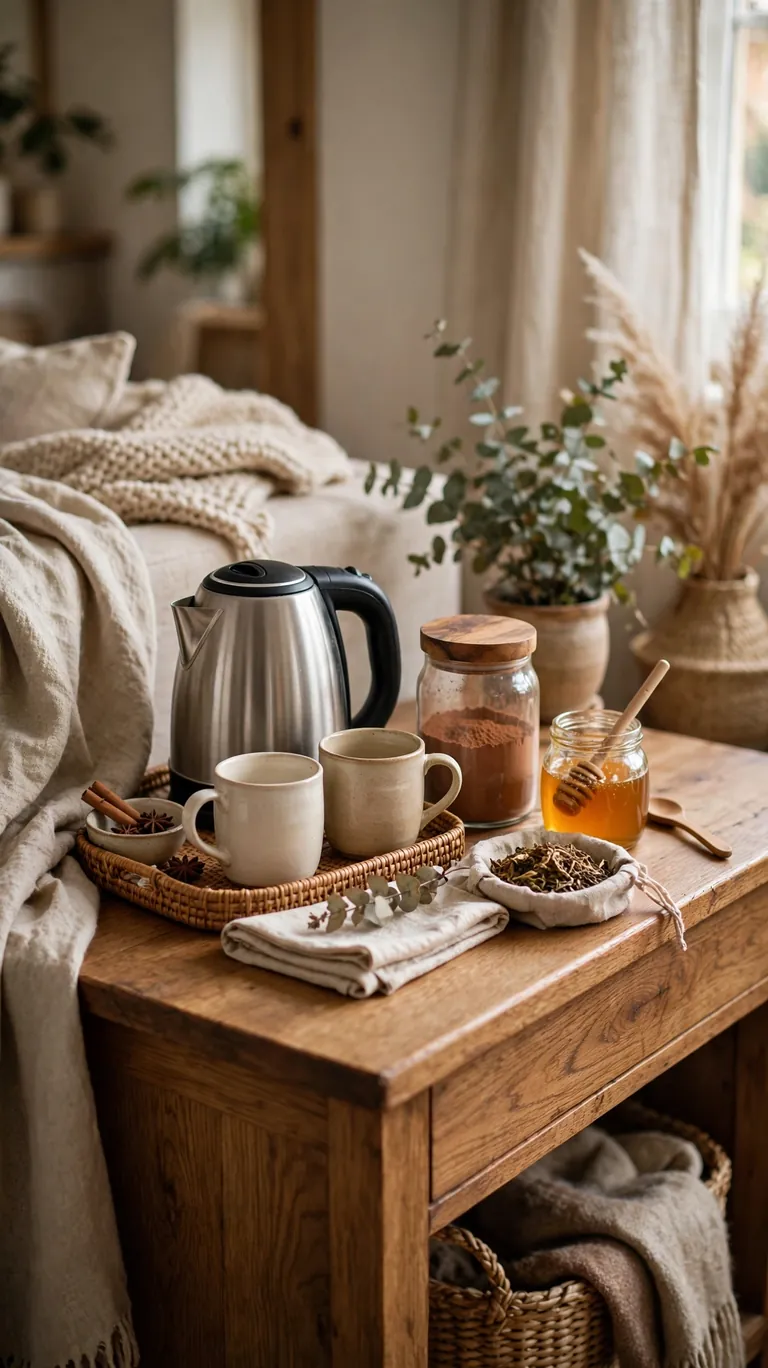 20 Warm Fall Living Room Decor Ideas for Cozy Nights In 15 Set Up a Hot Drink Station