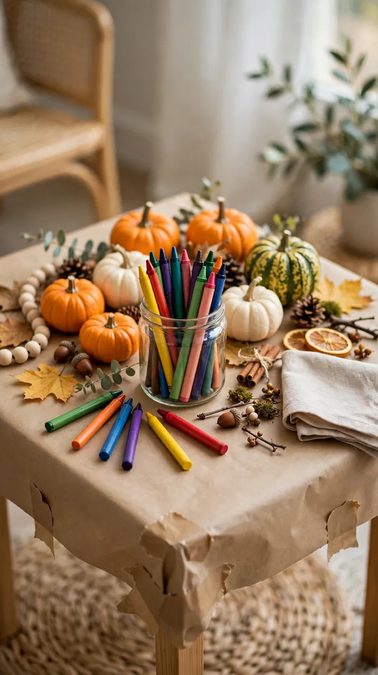 23 Beautiful Thanksgiving Decor Ideas for a Warm Holiday Home 15 Set a Welcoming Kids' Table