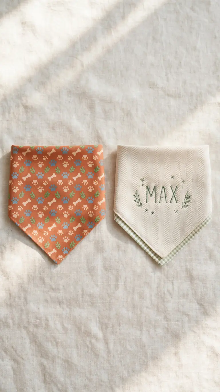 18 Easy Cricut Craft Ideas to Sell That People Actually Want 15 Personalized Pet Bandanas