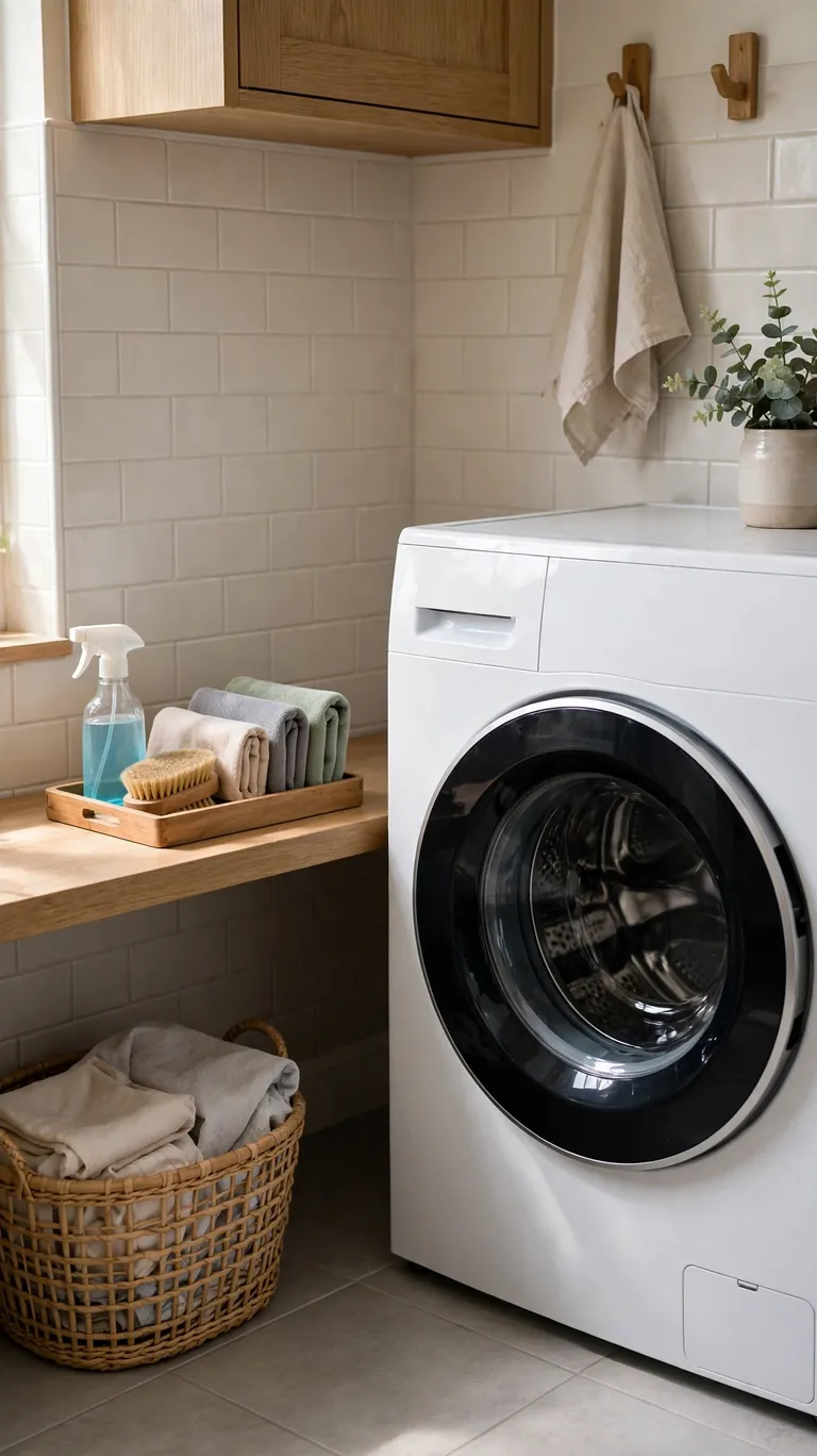18 Small Laundry Room Ideas That Maximize Every Inch 15 Create a Stain Treatment Station