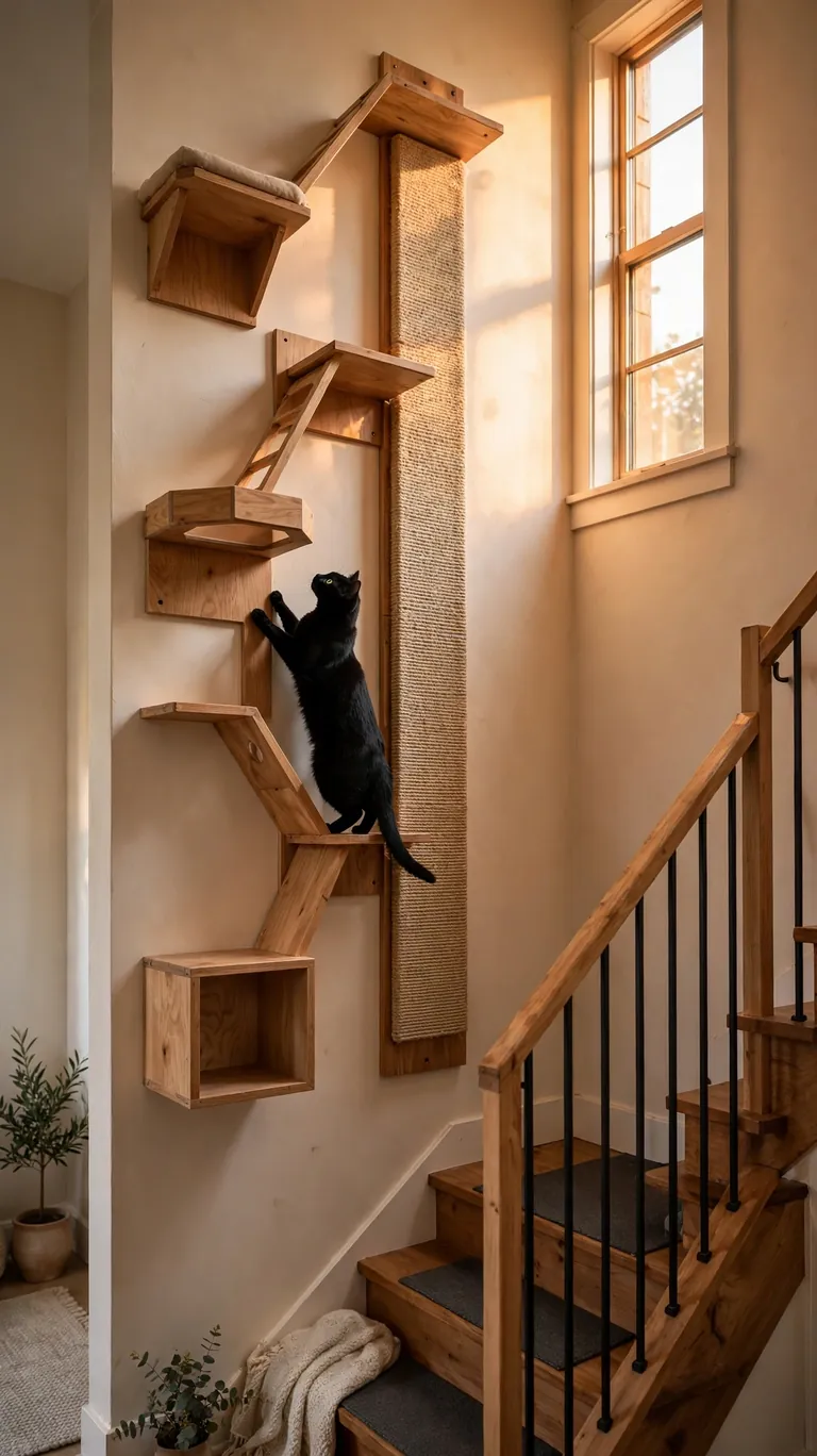 Under-Stair Wall Gym