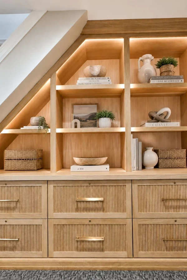 25 Creative DIY Shelf Ideas to Add Style and Storage to Your Home 15 Add Shelves Under the Stairs for Hidden Storage