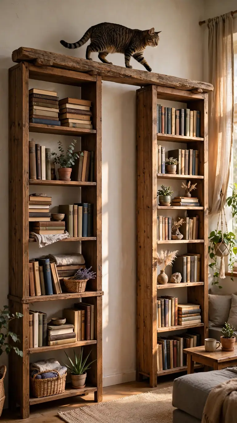 Bookshelf Top Walkway