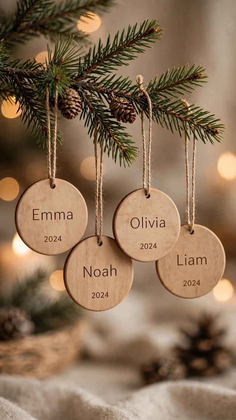 18 Easy Cricut Craft Ideas to Sell That People Actually Want 16 Personalized Holiday Ornaments