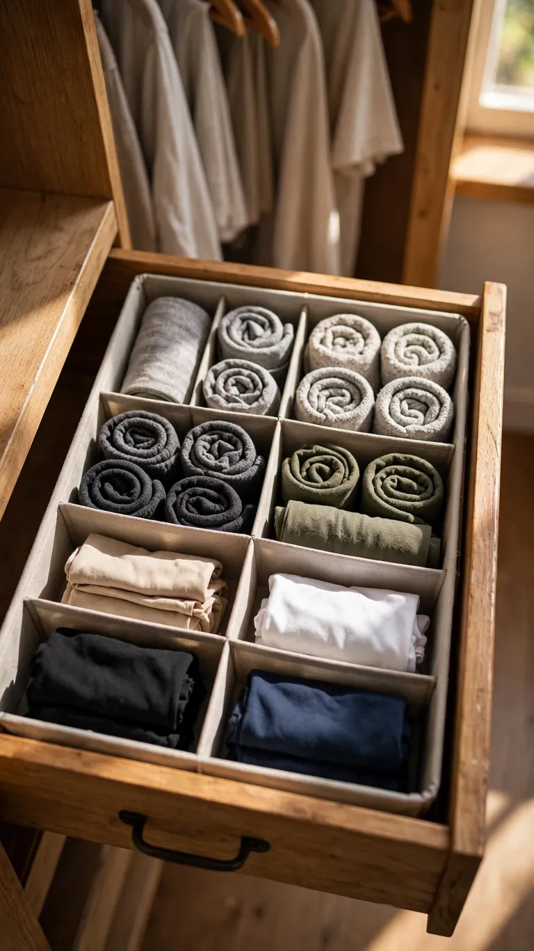 Corral Small Items with Drawer Organizers