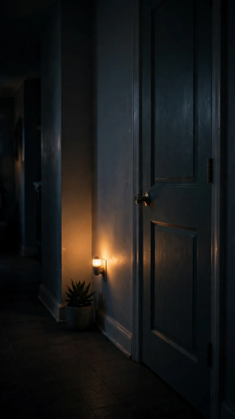20 Cozy Guest Bedroom Ideas for Holiday Visitors 17 Add a Nightlight in the Hallway