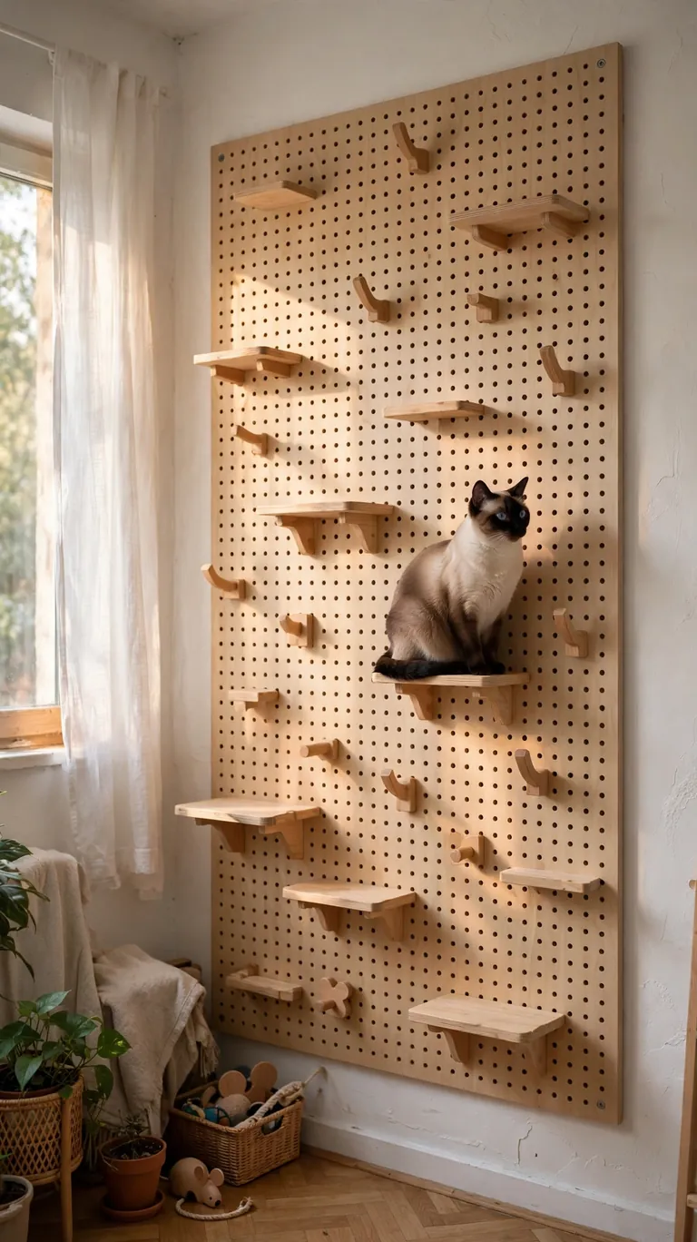 Pegboard Climbing Panel