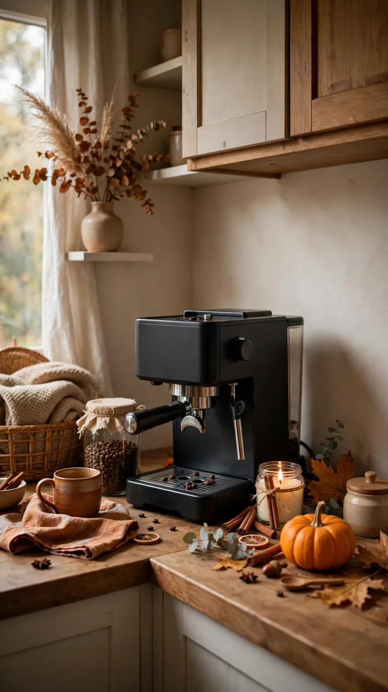 22 Cozy Coffee Bar Ideas for the Cutest Corner at Home 17 Seasonal Styling That Rotates