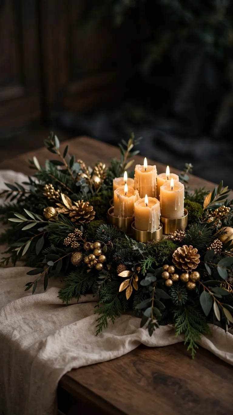 18 Stunning New Year's Eve Decor Ideas for a Sparkling Night 18 Build Low, Lush Centerpieces
