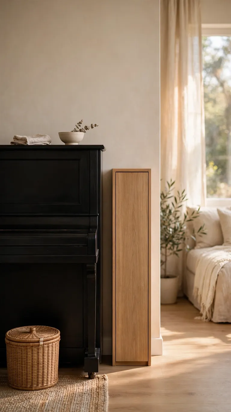 Keep Clutter Contained with Nearby Closed Storage