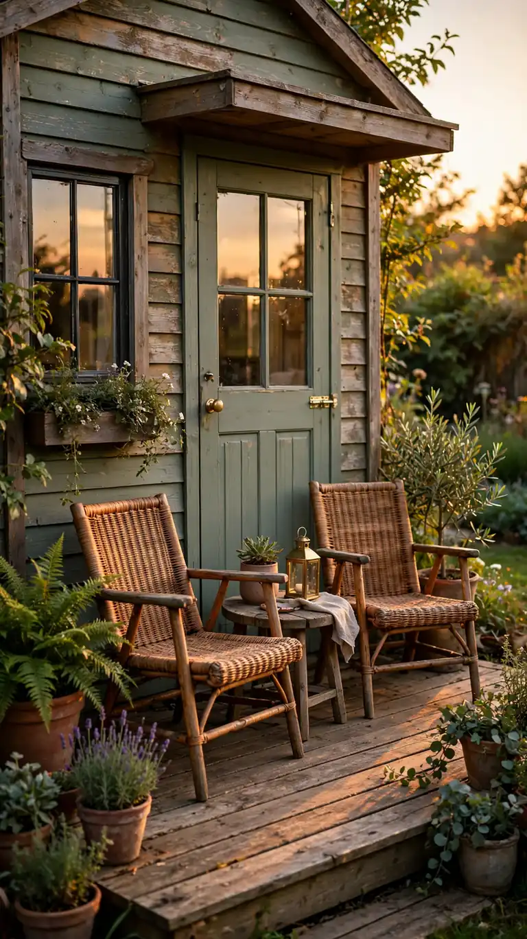 Add a Mini Deck or Step-Out Landing