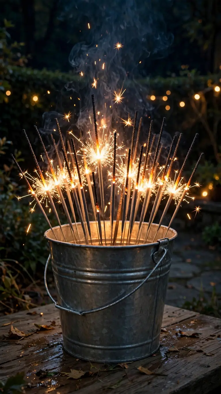 18 Stunning New Year's Eve Decor Ideas for a Sparkling Night 19 Plan a Sparkler Send-Off